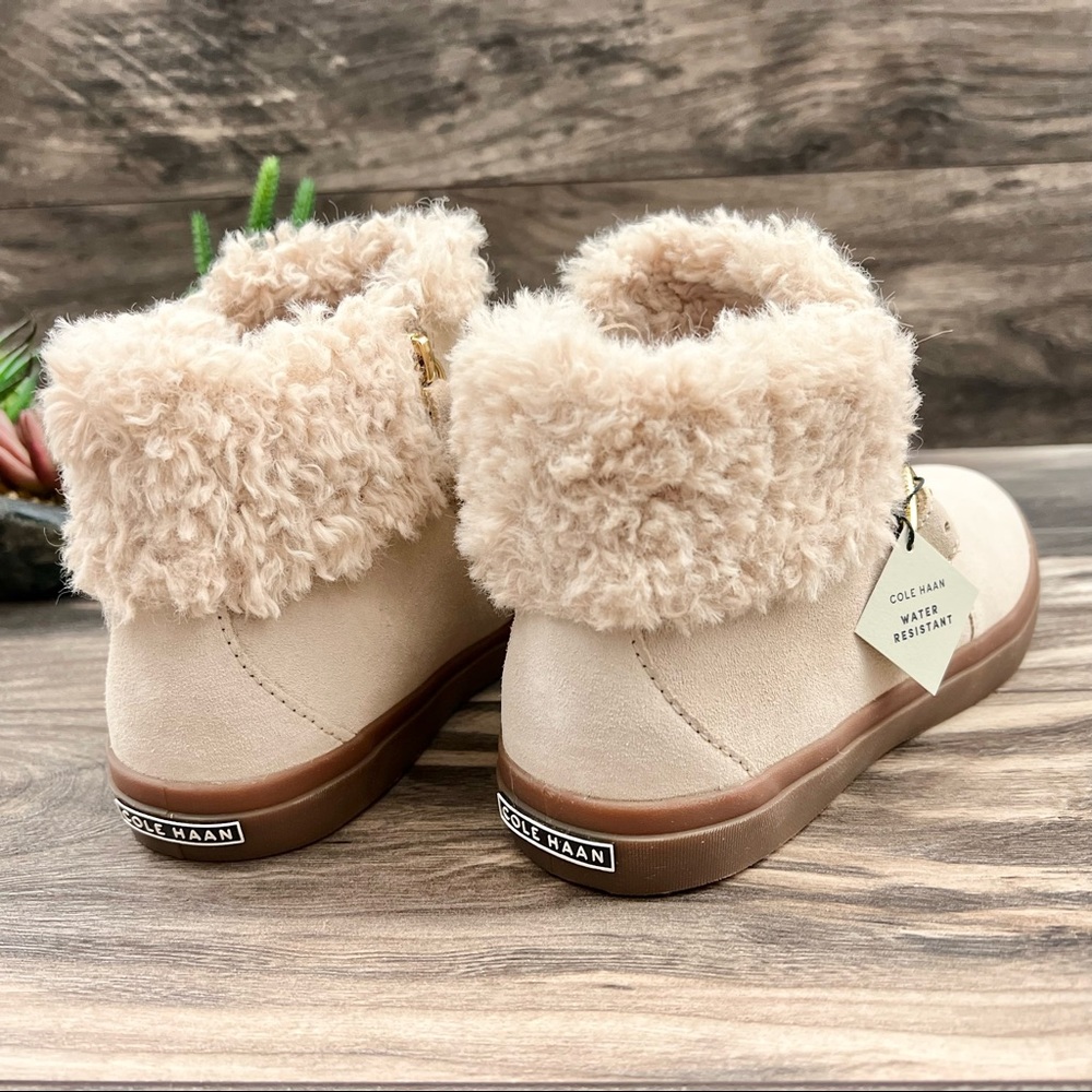 NIB Cole Haan Nantucket Cozy Ankle Boots Bootie - Picture 7 of 14